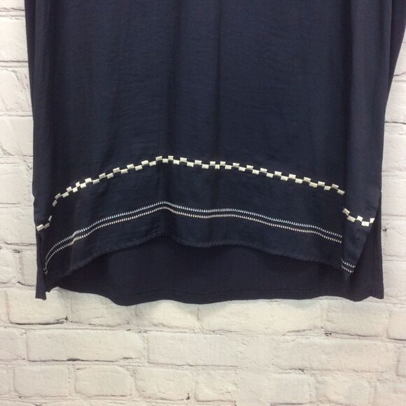 Anthropologie Dolan Left Coast Collection Tunic Women's Size M Embroidered Boho - Picture 6 of 10